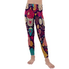 Kids  Lightweight Velour Leggings 