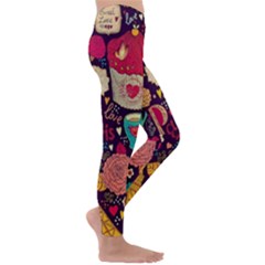 Kids  Lightweight Velour Leggings 