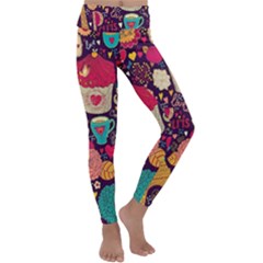 Kids  Lightweight Velour Classic Yoga Leggings 