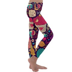 Kids  Lightweight Velour Classic Yoga Leggings 