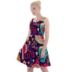 Knee Length Skater Dress 