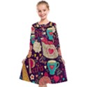 Kids  Midi Sailor Dress 