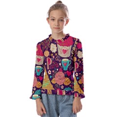 Kids  Frill Detail T-Shirt 