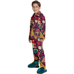 Kids  Long Sleeve Velvet Pajamas Set 