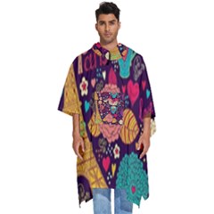 Men s Hooded Rain Ponchos 