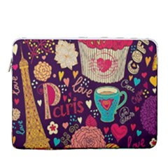 15  Vertical Laptop Sleeve Case With Pocket 