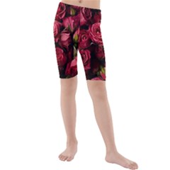 Kids  Mid Length Swim Shorts 