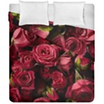 Floral Buds Of Roses Beautiful Flowers Duvet Cover Double Side (California King Size)