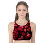 Floral Buds Of Roses Beautiful Flowers Tank Bikini Top