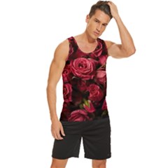 Men s Wide Collar Tank Top 