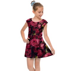 Kids  Cap Sleeve Dress 