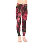 Floral Buds Of Roses Beautiful Flowers Kids  Leggings