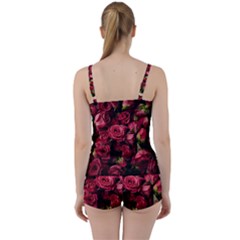 Tie Front Two Piece Tankini 