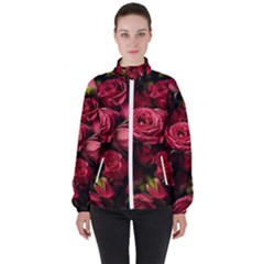 Women s High Neck Windbreaker 