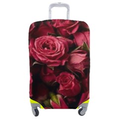 Floral Buds Of Roses Beautiful Flowers Luggage Cover (Medium) from ArtsNow.com