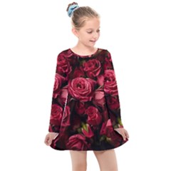 Kids  Long Sleeve Dress 