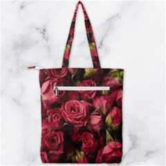 Double Zip Up Tote Bag 