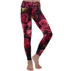 Kids  Lightweight Velour Classic Yoga Leggings 