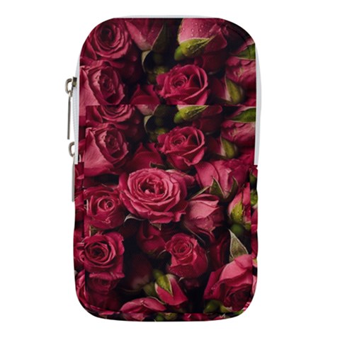 Floral Buds Of Roses Beautiful Flowers Waist Pouch (Small) from ArtsNow.com