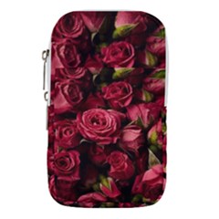 Floral Buds Of Roses Beautiful Flowers Waist Pouch (Small) from ArtsNow.com