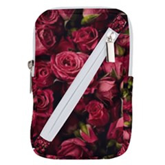 Floral Buds Of Roses Beautiful Flowers Belt Pouch Bag (Small) from ArtsNow.com