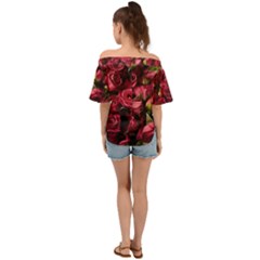 Off Shoulder Short Sleeve Top 