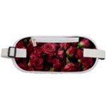 Floral Buds Of Roses Beautiful Flowers Rounded Waist Pouch