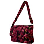 Floral Buds Of Roses Beautiful Flowers Full Print Messenger Bag (L)