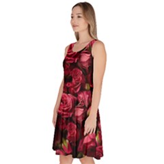 Knee Length Skater Dress With Pockets 