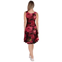 Knee Length Skater Dress With Pockets 