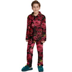 Kids  Long Sleeve Velvet Pajamas Set 