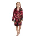 Kids  Long Sleeve Velvet Lounge Robe 