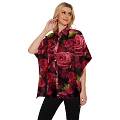 Women s Batwing Button Up Shirt 