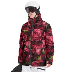 Men s Multi Pockets Zip Ski and Snowboard Waterproof Breathable Jacket 