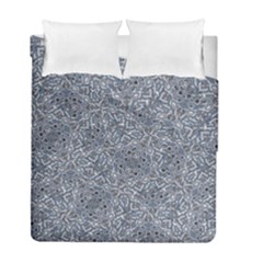 Blue Ornament Complex Mosaic Print Pattern Duvet Cover Double Side (Full/ Double Size) from ArtsNow.com