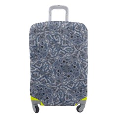 Blue Ornament Complex Mosaic Print Pattern Luggage Cover (Small) from ArtsNow.com