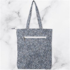 Double Zip Up Tote Bag 