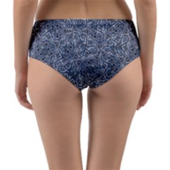 Reversible Mid-Waist Bikini Bottoms 