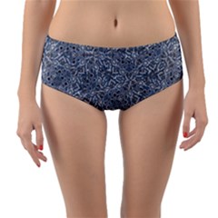 Reversible Mid-Waist Bikini Bottoms 