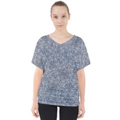 V-Neck Dolman Drape Top 