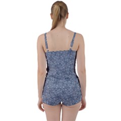 Tie Front Two Piece Tankini 