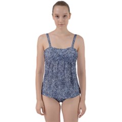 Twist Front Tankini Set 