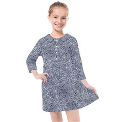 Kids  Quarter Sleeve Shirt Dress 