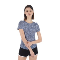 Back Cut Out Sport T-Shirt 