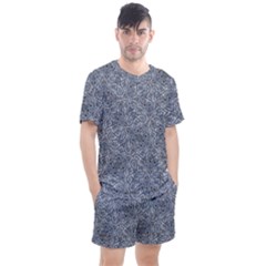 Men s Mesh T-Shirt and Shorts Set 