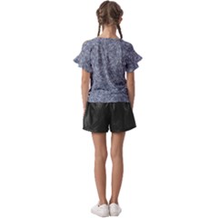 Kids  Cut Out Flutter Sleeves 