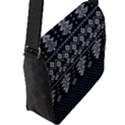 Flap Closure Messenger Bag (L) 