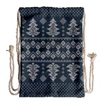 Winter Wonderland Pattern Drawstring Bag (Large)