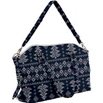 Winter Wonderland Pattern Canvas Crossbody Bag