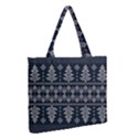 Zipper Medium Tote Bag Front